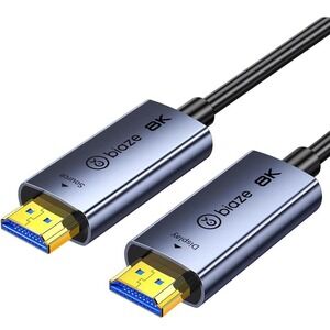 Biaze 8K Ultra High Speed HDMI Cable 60Hz HDR Gray Aluminum Alloy Shell